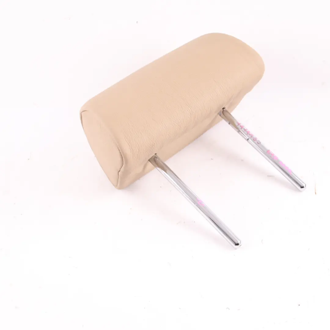Appui tête Siège arrière Gauche Droit Cuir Nevada Beige pour BMW X5 E70 à propos du numéro de pièce 7171135 BMW X5 E70 Appui tête Siège arrière Gauche Droit Cuir Nevada Beige - SKU 7171135 - Numéro de pièce 7171135