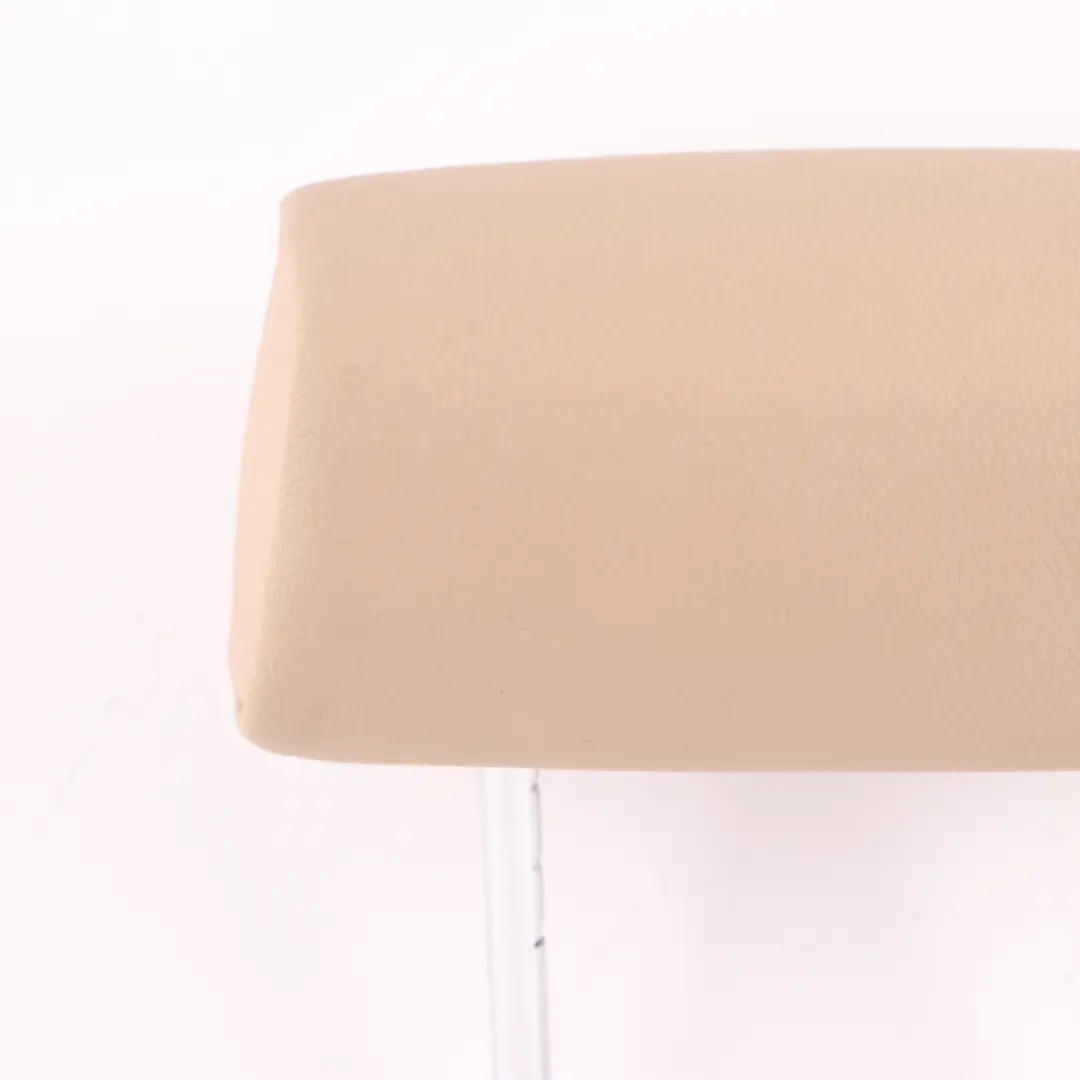 Reposacabezas Asiento Trasero Izquierdo Derecho Cuero Nevada Beige para BMW X5 E70 con número de pieza 7171135 BMW X5 E70 Reposacabezas Asiento Trasero Izquierdo Derecho Cuero Nevada Beige - SKU 7171135 - Número de pieza 7171135