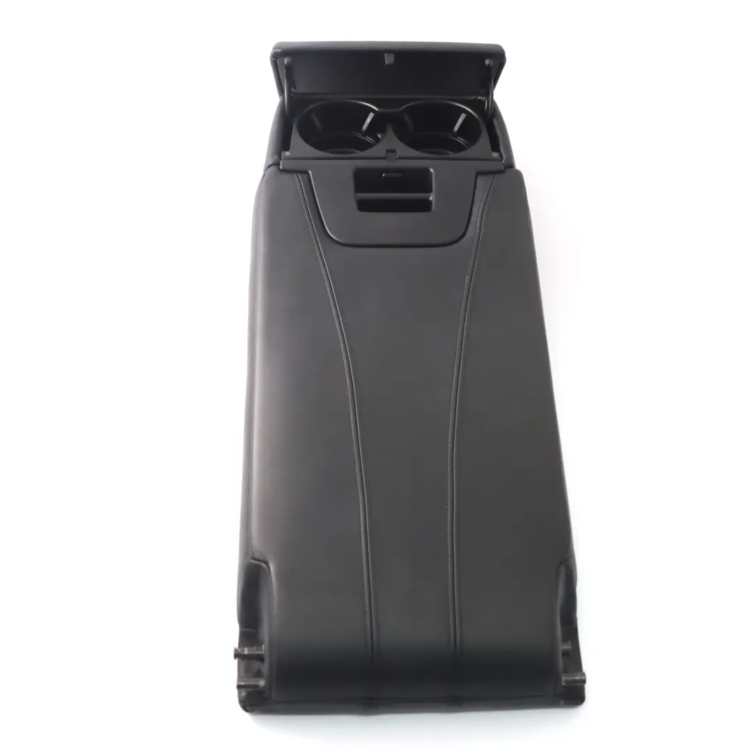 BMW X5 E70 Rücksitz Armlehne Mittelarmlehne Getränke halter Leder Nappa Schwarz - SKU 7171154 - Teilenummer 7171154