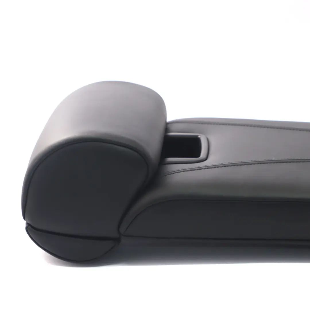 BMW X5 E70 Accoudoir arrière Accoudoir central Porte-gobelet Cuir Nappa Noir - SKU 7171154 - Numéro de pièce 7171154