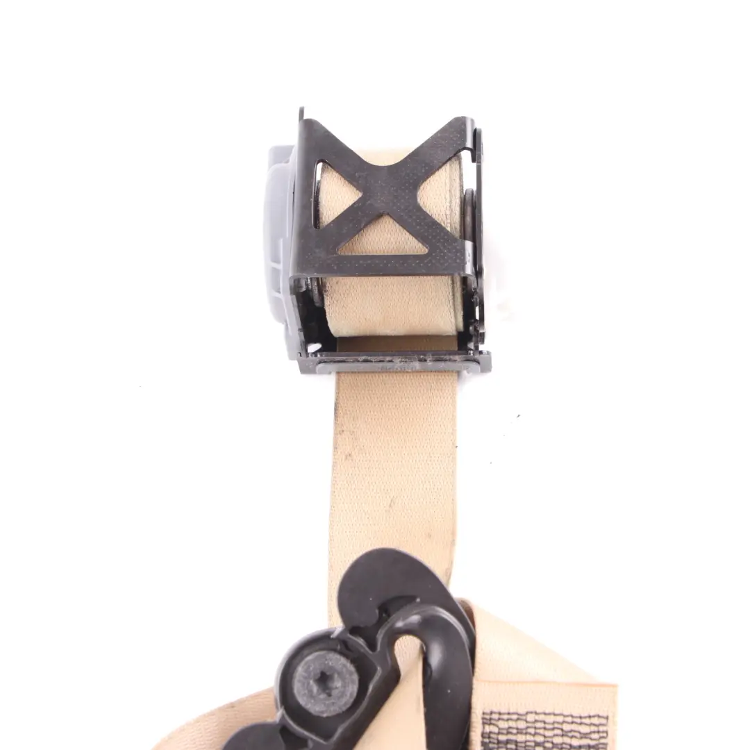 Seatbelt BMW X5 X6 E70 E71 Front Right O/S Seat Upper Belt Beige to with Part number 7171168 Seatbelt BMW X5 X6 E70 E71 Front Right O/S Seat Upper Belt Beige - SKU 7171168 - Part number 7171168
