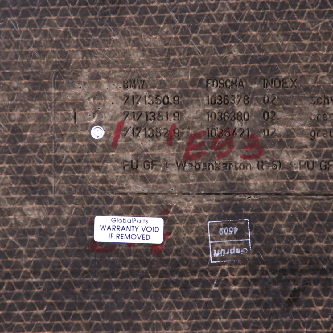 Półka Osłona Bagażnika Tylna Tył do BMW E93 Cabrio o numerze 7171352 BMW E93 Cabrio Półka Osłona Bagażnika Tylna Tył - SKU 7171352 - Numer Części 7171352