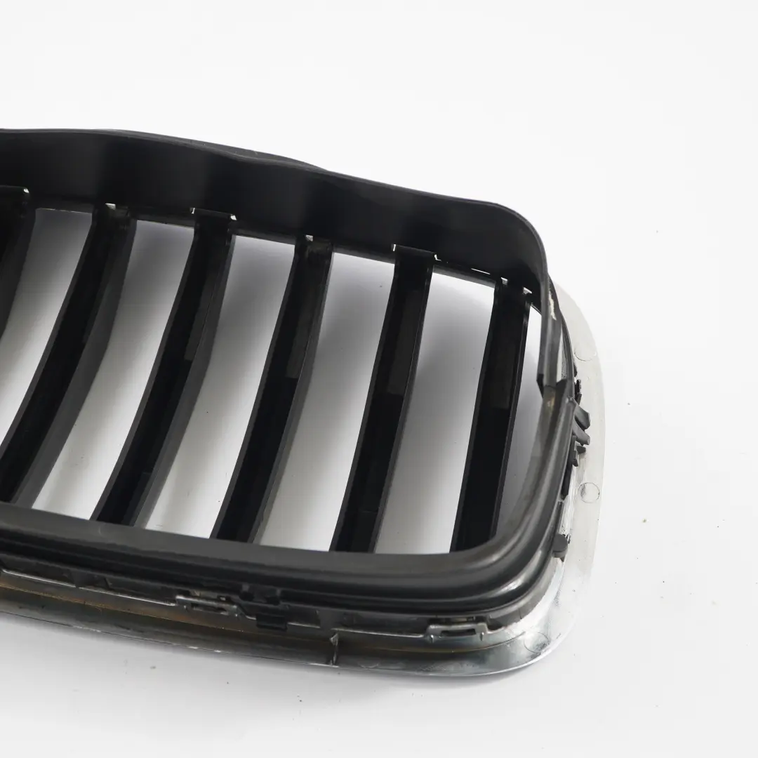 Grille BMW X6 E71 Front Bumper Grille Front Right Kidney Silver Black to with Part number 7171396 Grille BMW X6 E71 Front Bumper Grille Front Right Kidney Silver Black - SKU 7171396 - Part number 7171396