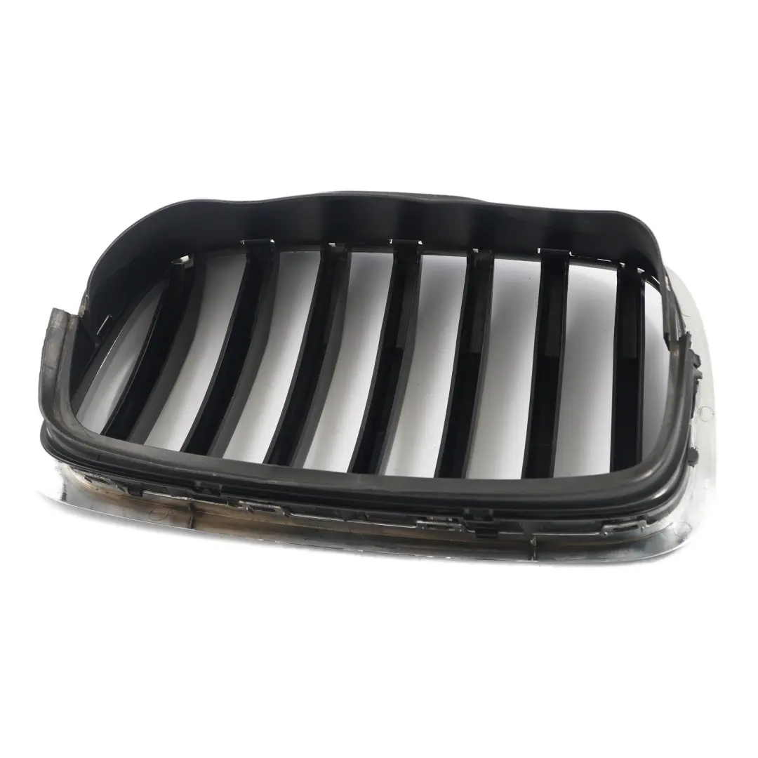 Parrilla BMW X6 E71 Parrilla Parachoques Delantero derecha Kidney Plata Negro para con número de pieza 7171396 Parrilla BMW X6 E71 Parrilla Parachoques Delantero derecha Kidney Plata Negro - SKU 7171396 - Número de pieza 7171396