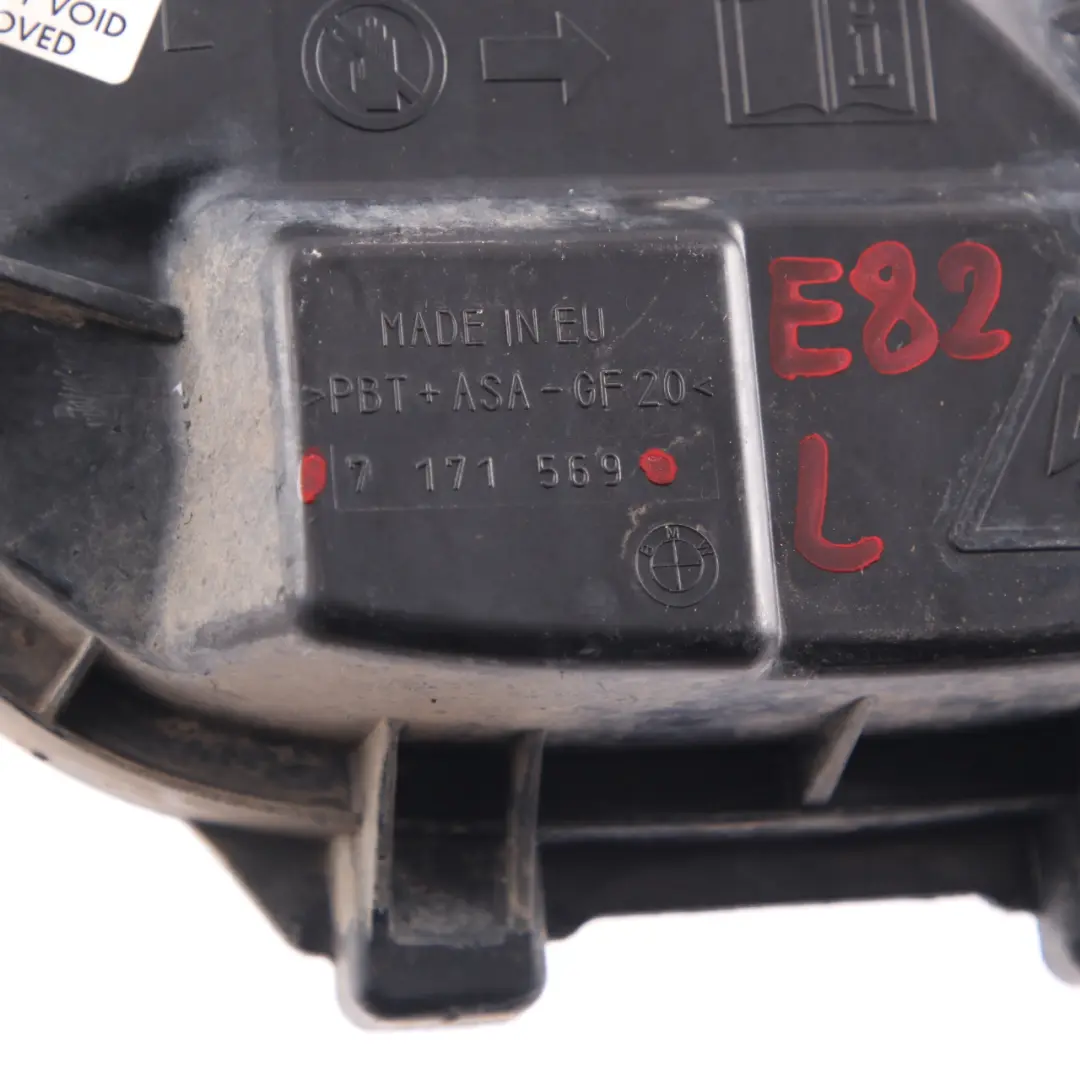 BMW E81 E82 E87 Headlight Cover Left N/S Headlamp Bulb Cap Light Lamp - SKU 7171569 - Part number 7171569