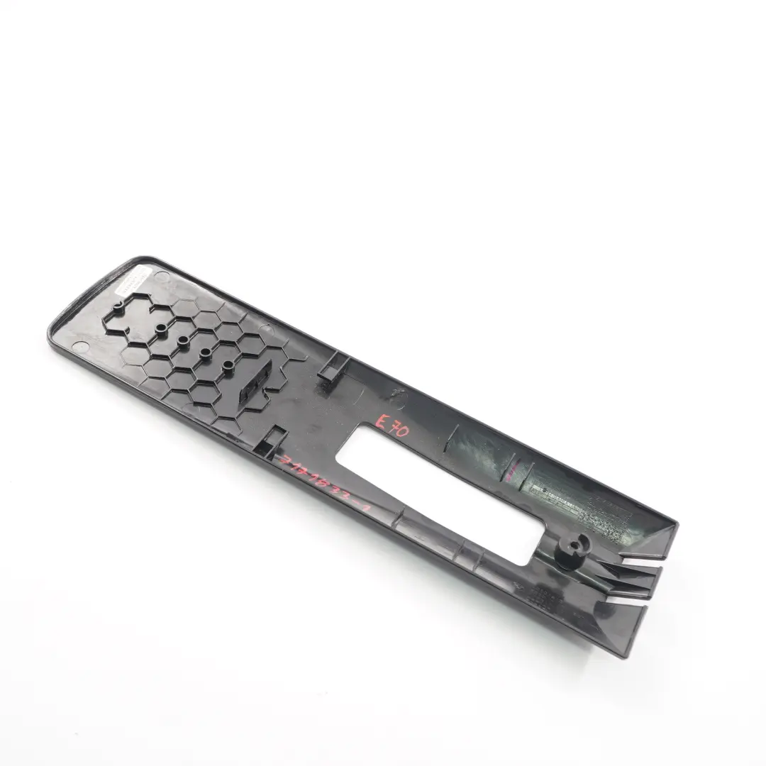 BMW X5 E70 Rivestimento sedile posteriore panca esterna pannello nero 7171837 - SKU 7171833-1 - Numero di parte 7171833