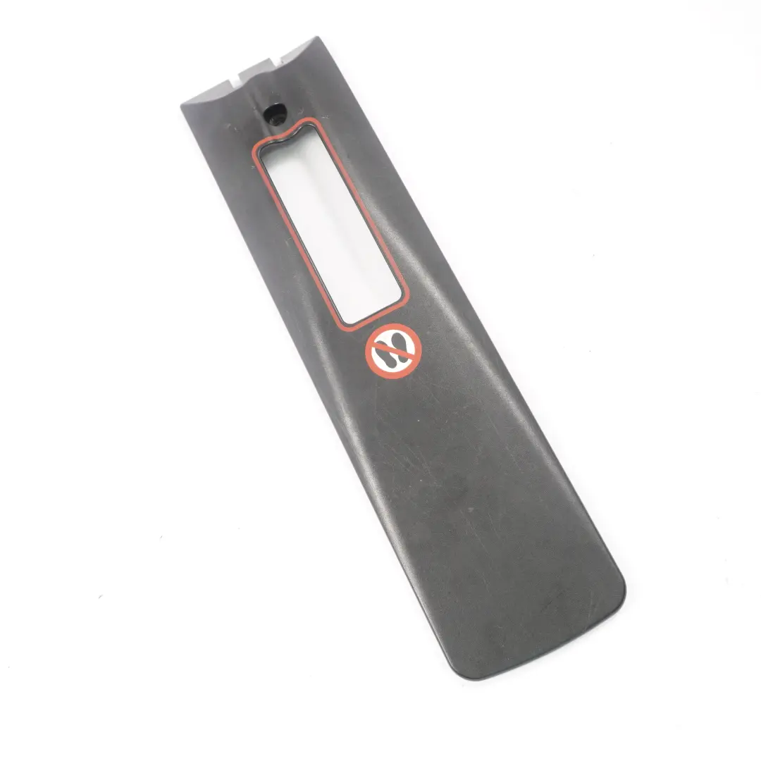 Trim Rear Bench Couch Outer Rail Covering Panel Black to BMW X5 E70 Seat with Part number 7171833 BMW X5 E70 Seat Trim Rear Bench Couch Outer Rail Covering Panel Black - SKU 7171833 - Part number 7171833