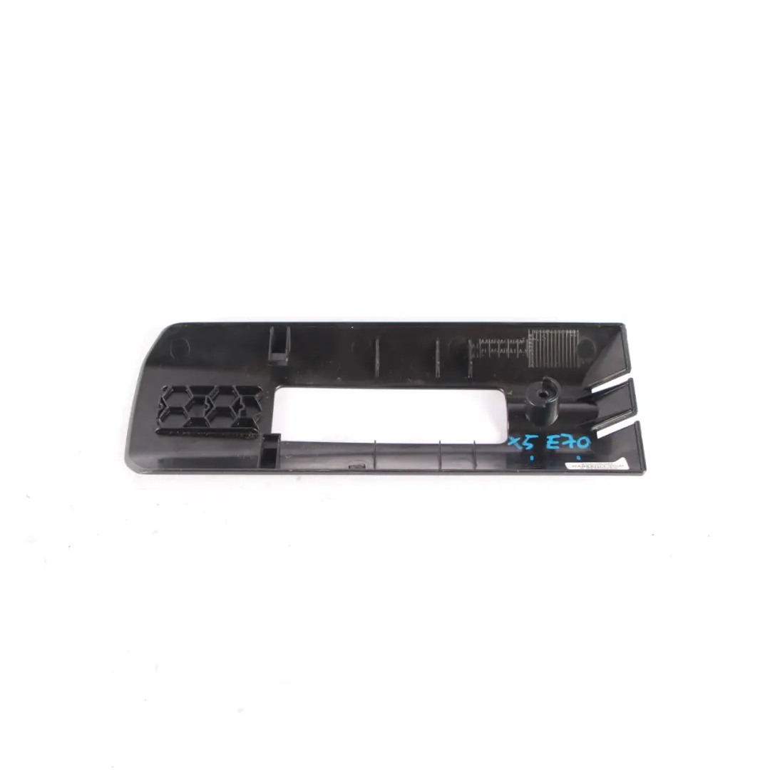 Trim Rear Bench Couch Inner Rail Covering Panel Black to BMW X5 E70 Seat with Part number 7171838 BMW X5 E70 Seat Trim Rear Bench Couch Inner Rail Covering Panel Black - SKU 7171838 - Part number 7171838