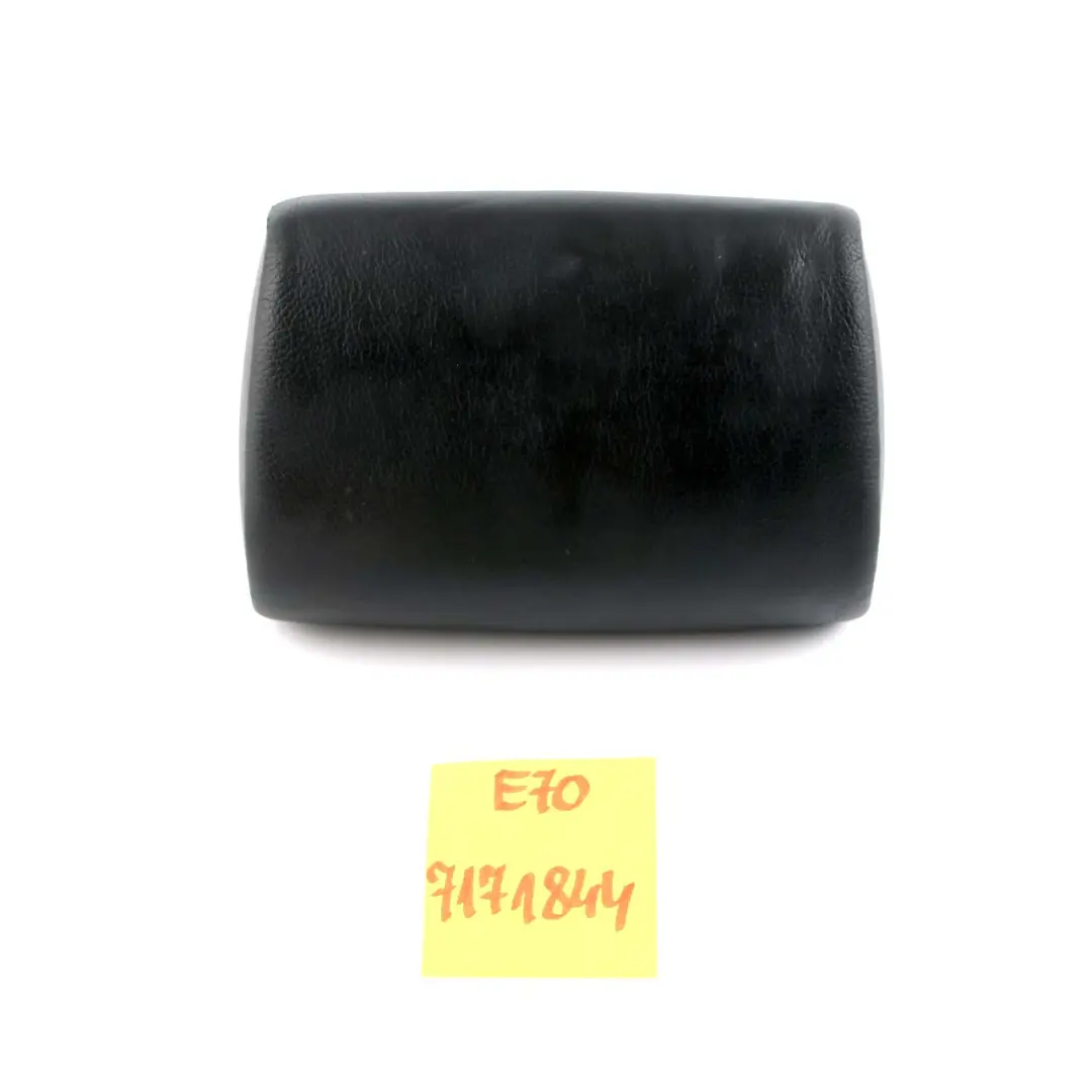 BMW X5 E70 Rear Seat Bench Middle Headrest Leather Nevada Black - SKU 7171844 - Part number 7171844