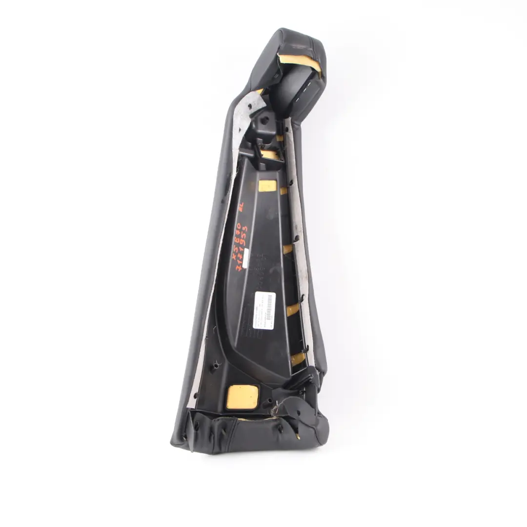  Seitliche Sitzverkleidung BMW X5 E70 Hinten Links Abschlussleiste Schwarz Leder - SKU 7171953 - Teilenummer 7171953