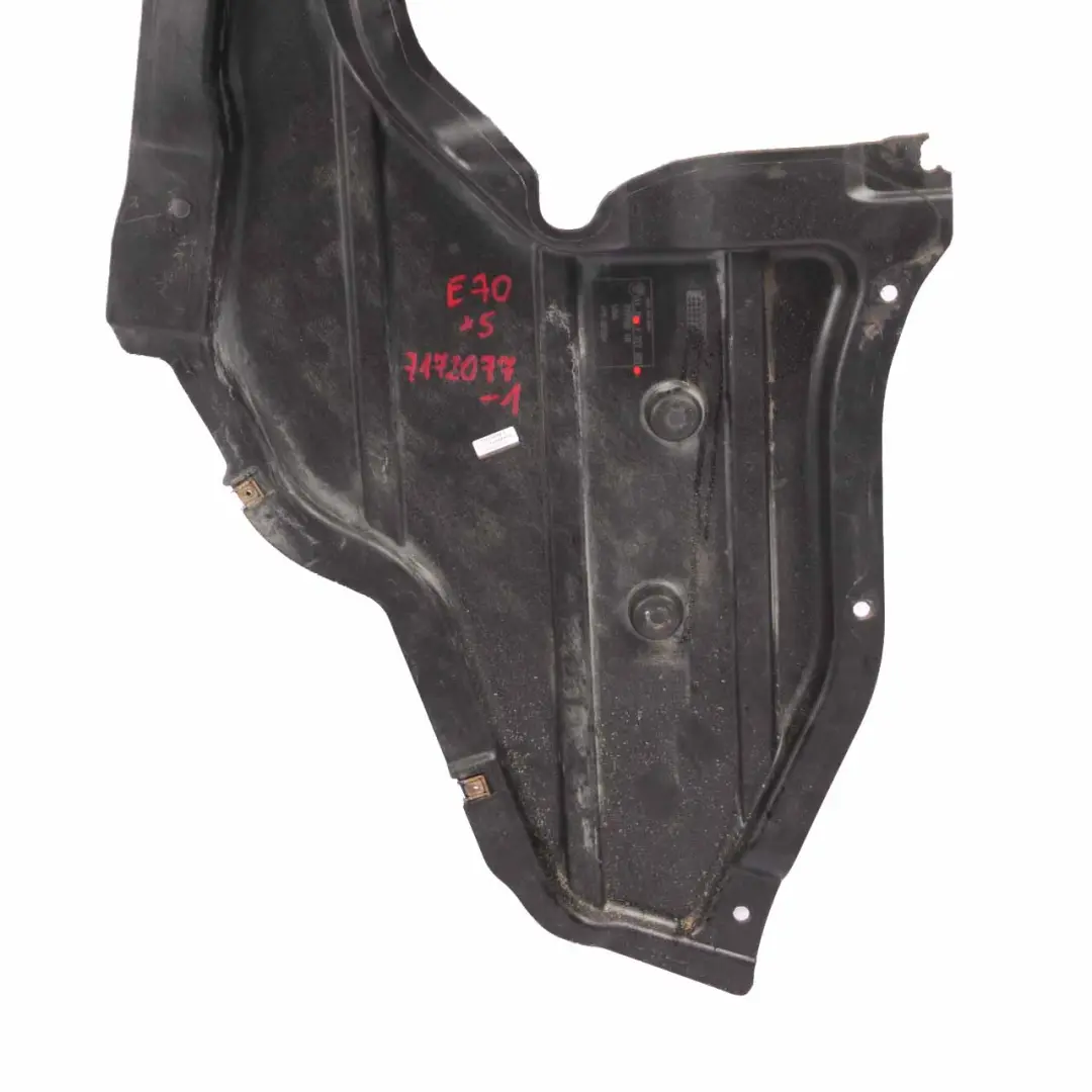  Underfloor Panel BMW X5 E70 Undertray Holder Panelling Bracket Cover - SKU 7172077-1 - Part number 7172077