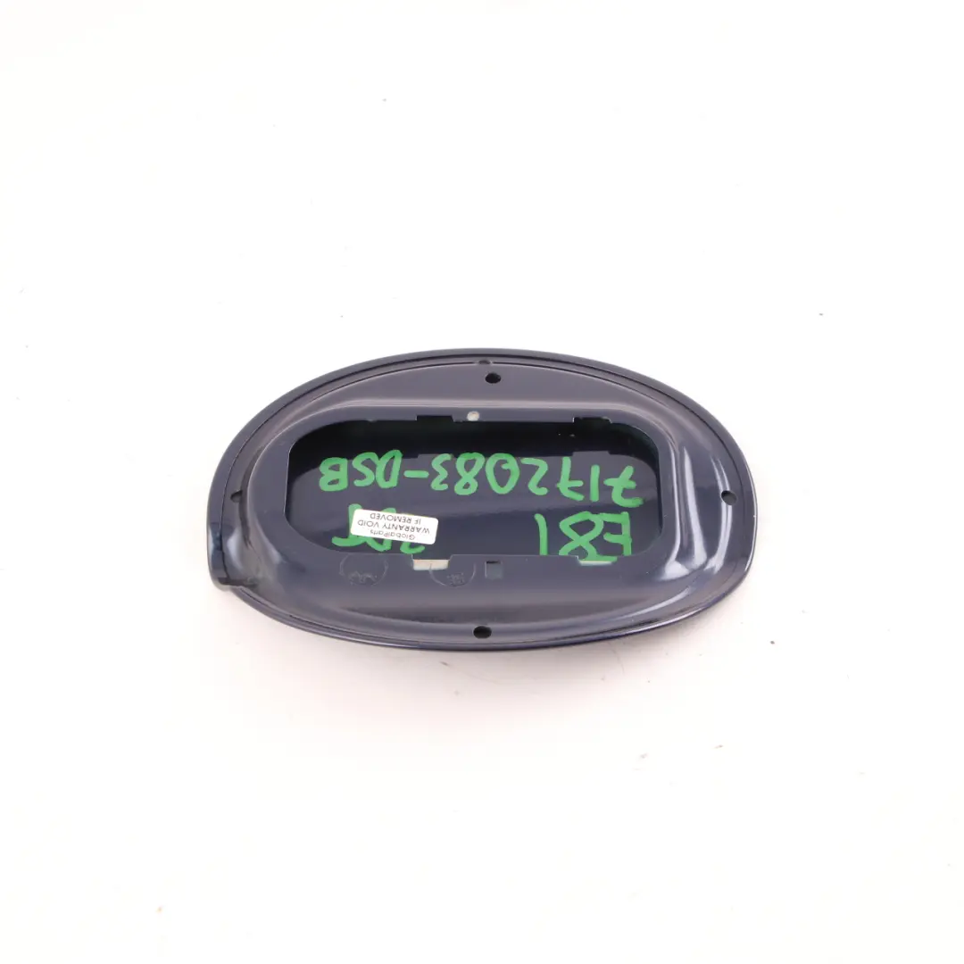 BMW E81 Coperchio Sportello Carburante Tiefseeblau Metallic A76 - SKU 7172083-DSB - Numero di parte 7172083
