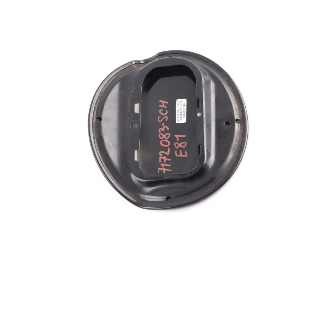 BMW E81 Fuel Filler Fill In Flap Tank Cover Cap Schwarz 2 Black - 668 - SKU 7172083-SCH1 - Part number 7172083