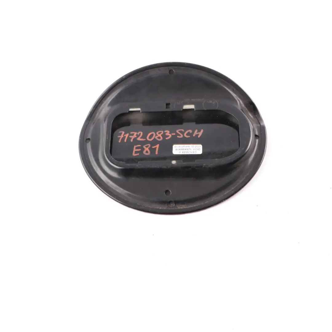 BMW E81 Fuel Filler Fill In Flap Tank Cover Cap Schwarz 2 Black - 668 - SKU 7172083-SCH1 - Part number 7172083