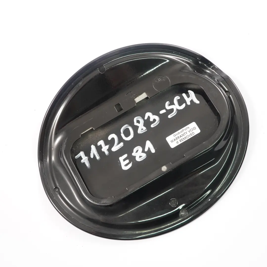 Einfüllklappe Deckel Schwarz 2 für BMW E81 mit Teilenummer 7172083 BMW E81 Einfüllklappe Deckel Schwarz 2 - SKU 7172083-SCH - Teilenummer 7172083