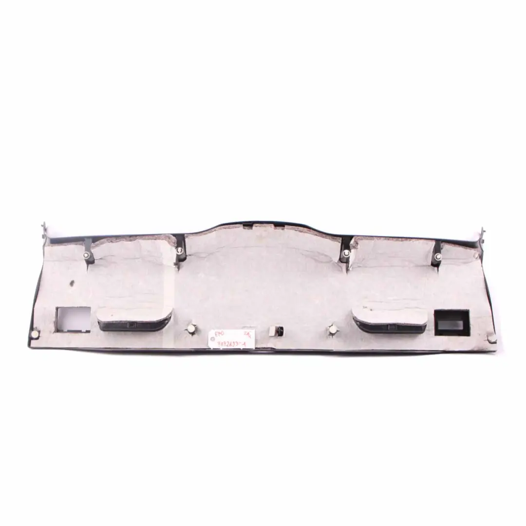 BMW X5 E70 Trunk Trim Panel Boot Lid Interior Centre Covering Black - SKU 7172133-1 - Part number 7172133
