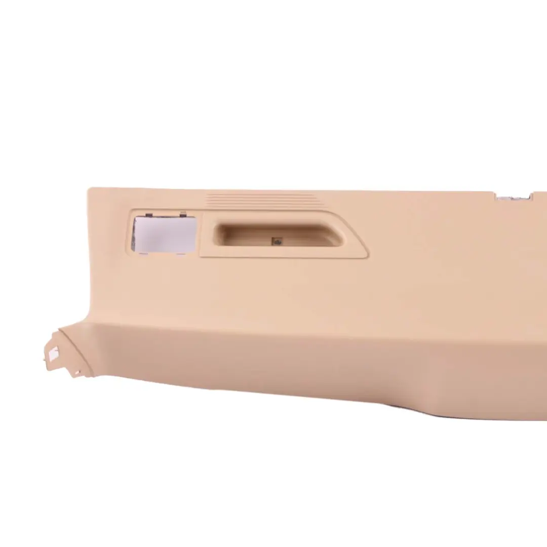 Trunk Trim Interior Panel Cover Boot Lid Centre Savanna Beige to BMW X5 E70 with Part number 7172134 BMW X5 E70 Trunk Trim Interior Panel Cover Boot Lid Centre Savanna Beige - SKU 7172134-2 - Part number 7172134