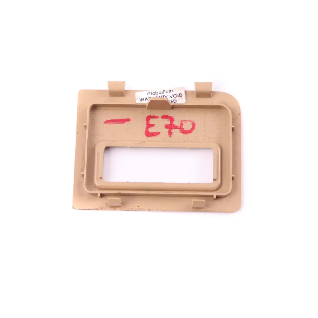 Tail Light Cover Rear Right O/S Boot Trunk Lid Trim Beige 6954738 to BMW X5 E70 with Part number 7172140 BMW X5 E70 Tail Light Cover Rear Right O/S Boot Trunk Lid Trim Beige 6954738 - SKU 7172140 - Part number 7172140