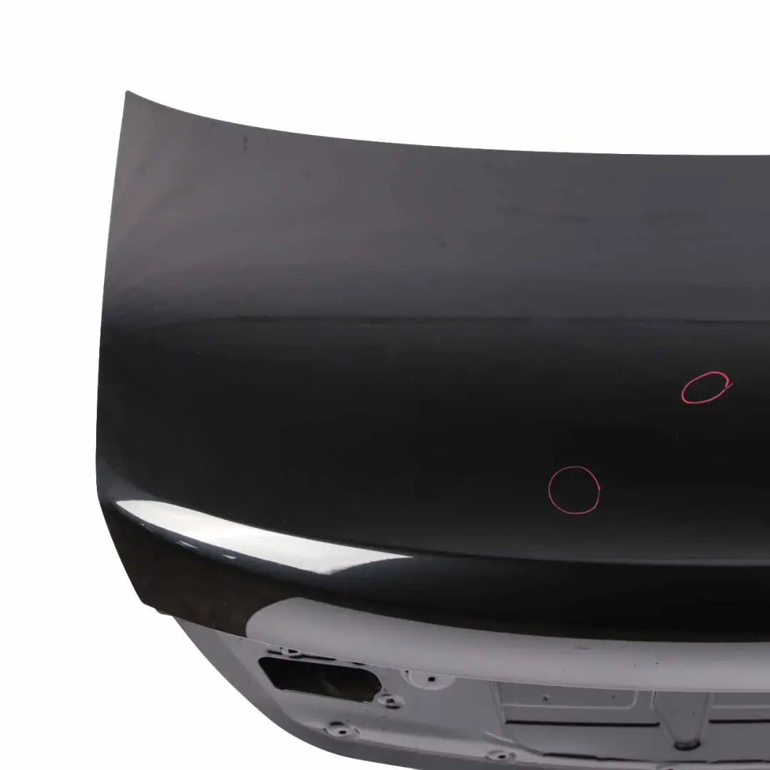 BMW F01 Boot Trunk Lid Tailgate Rear Panel Black Sapphire Metallic - 475 - SKU 7172332-BS - Part number 7172332