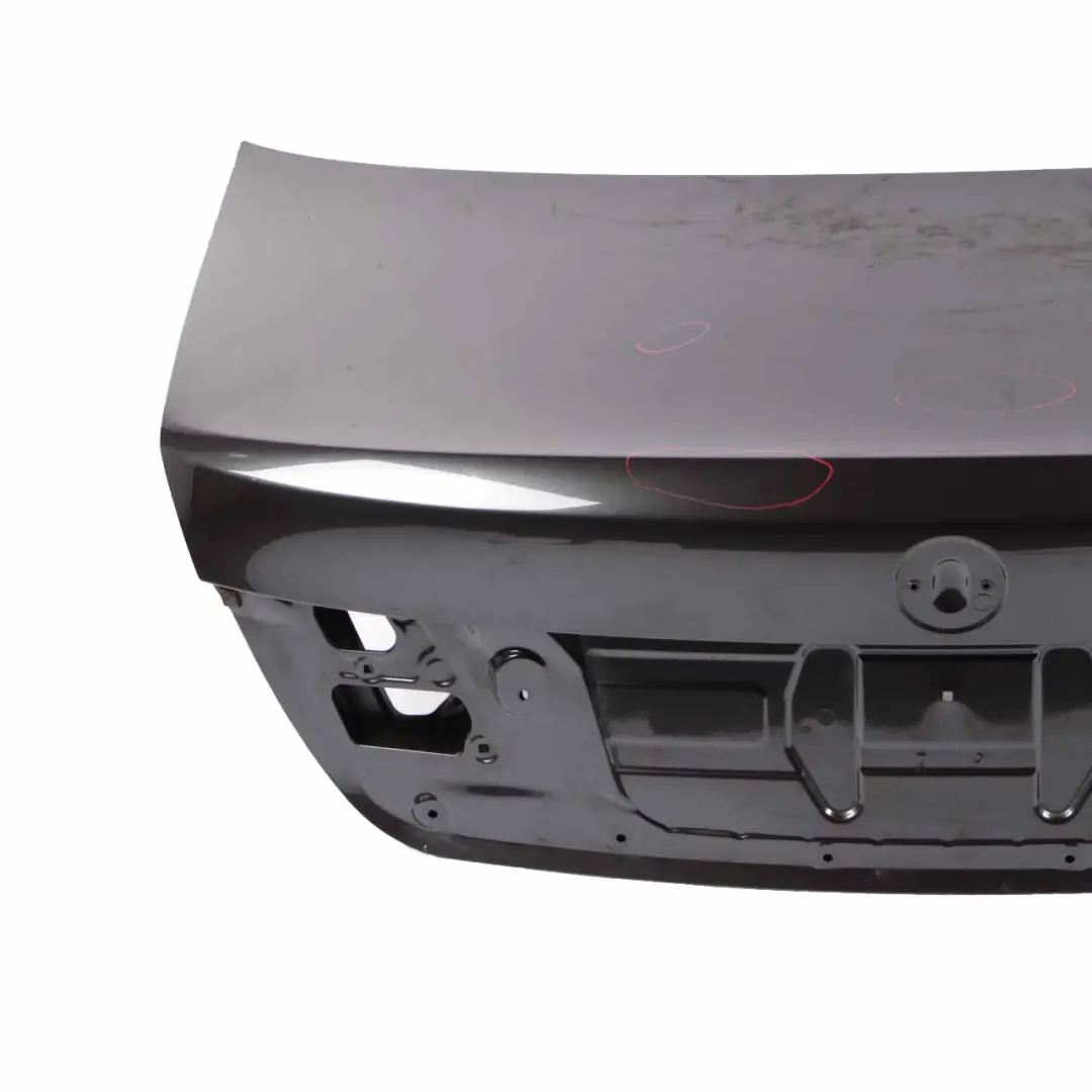 Boot Trunk Lid Tailgate Rear Panel Sophistograu Grey Metallic - B90 to BMW F01 with Part number 7172332 BMW F01 Boot Trunk Lid Tailgate Rear Panel Sophistograu Grey Metallic - B90 - SKU 7172332-SOP - Part number 7172332