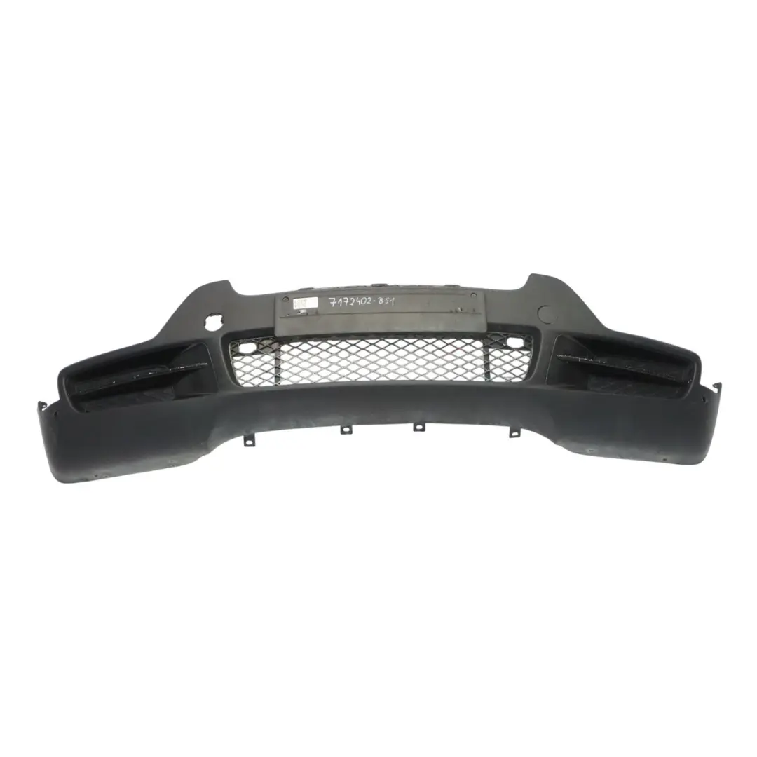 BMW X5 E70 Parachoques Difusor Trasero Parte Central Panel Black Sapphire - 475 - SKU 7172402-BS1 - Número de pieza 7172402