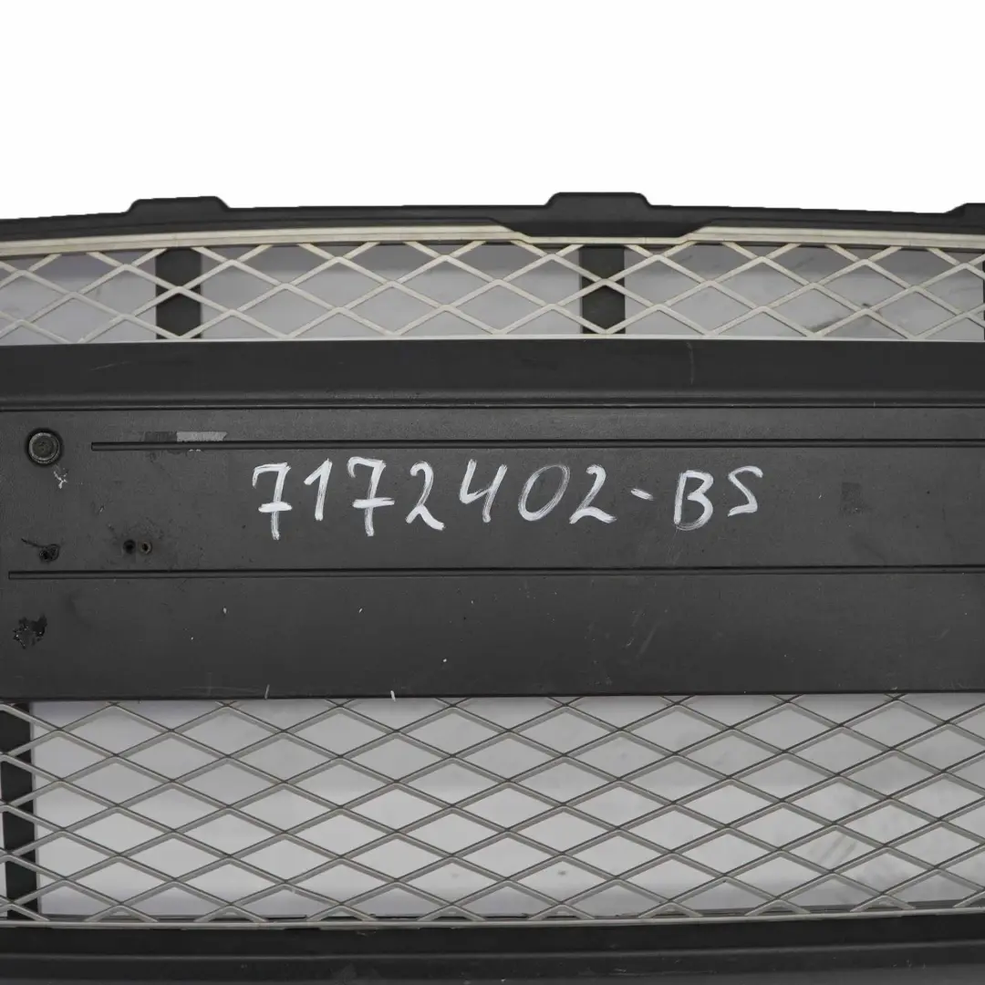 BMW X5 E70 Stossfänger Stossstange Blende Unten Mitte Black Sapphire - 475 - SKU 7172402-BS - Teilenummer 7172402