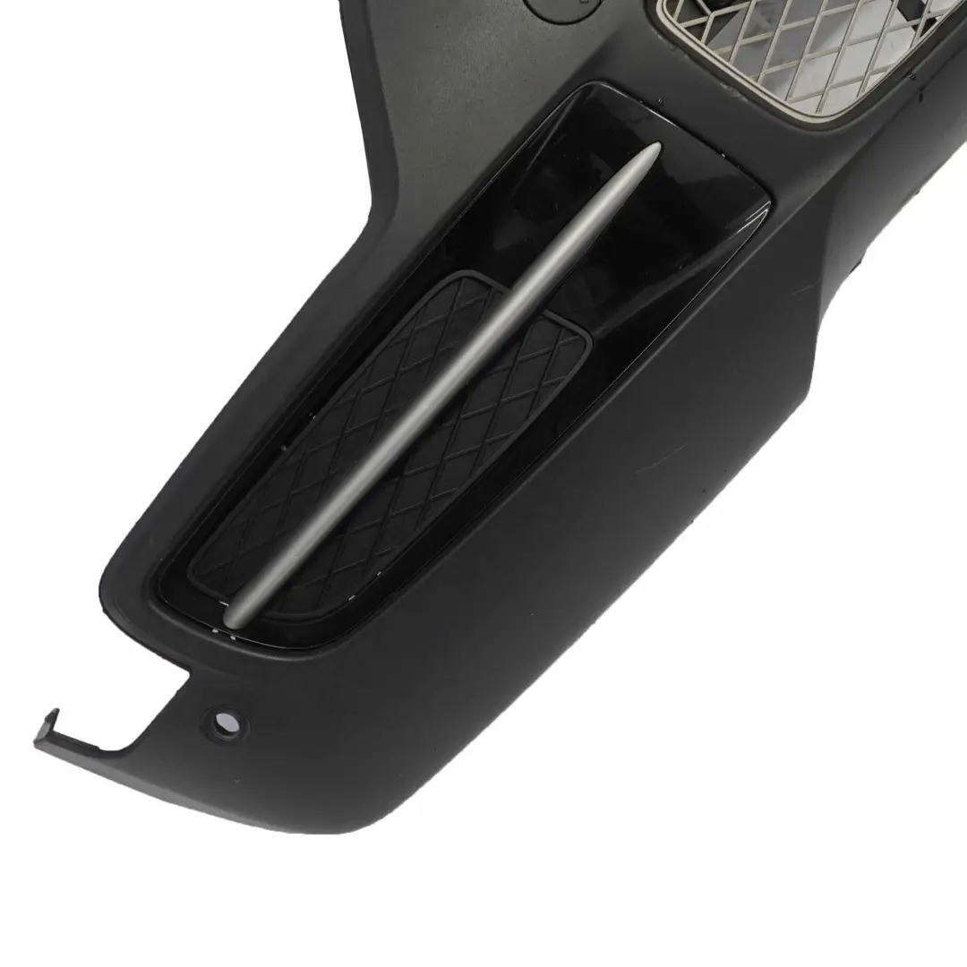 BMW X5 E70 Diffusore Paraurti Pannello Posteriore Centrale Black Sapphire - 475 - SKU 7172402-BS - Numero di parte 7172402