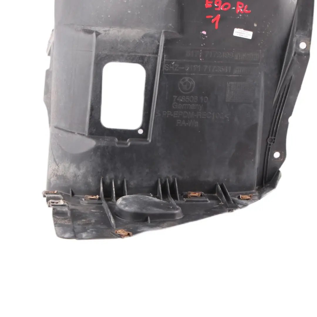 Boîtier De Passage De Roue BMW E90 E91 Bas Avant Gauche Cover pour à propos du numéro de pièce 7172499 Boîtier De Passage De Roue BMW E90 E91 Bas Avant Gauche Cover - SKU 7172499-1 - Numéro de pièce 7172499