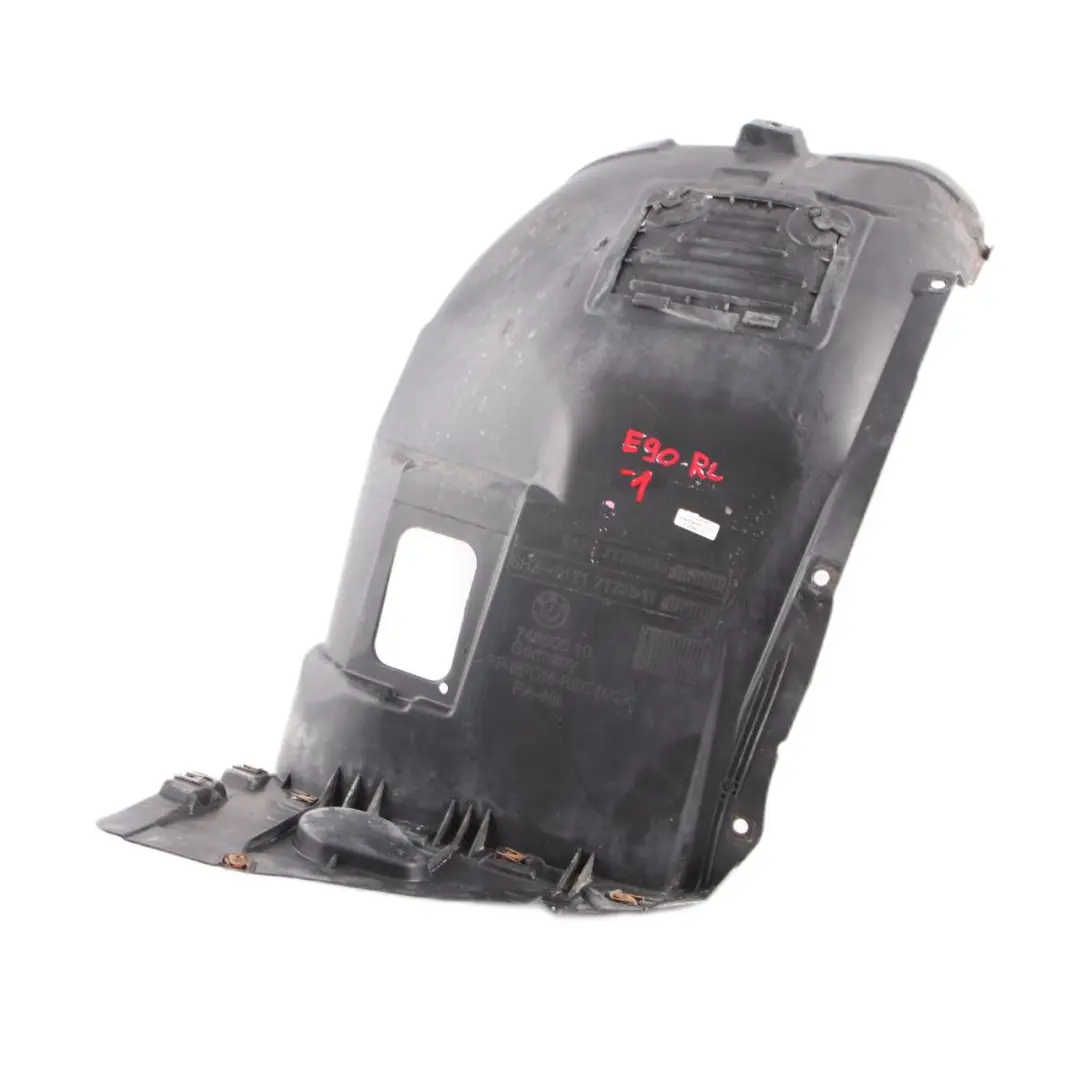 Passaruota BMW E90 E91 Copertura Inferiore Anteriore Sinistra per con numero di parte 7172499 Passaruota BMW E90 E91 Copertura Inferiore Anteriore Sinistra - SKU 7172499-1 - Numero di parte 7172499