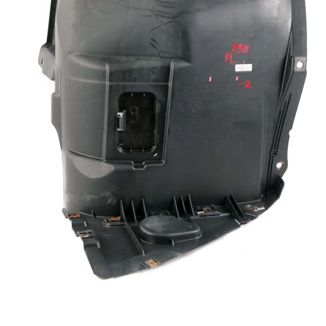 Copri passaruota BMW E90 E91 anteriore sinistro alloggiamento inferiore per con numero di parte 7172499 Copri passaruota BMW E90 E91 anteriore sinistro alloggiamento inferiore - SKU 7172499-3 - Numero di parte 7172499