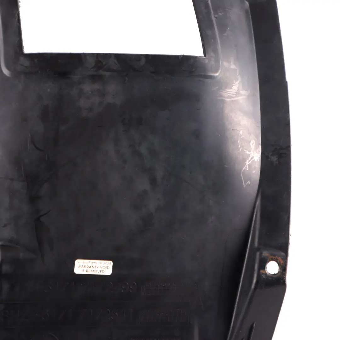 Wheel Arch Cover BMW E90 E91 Front Left N/S Bottom Housing Panel - SKU 7172499-4 - Part number 7172499