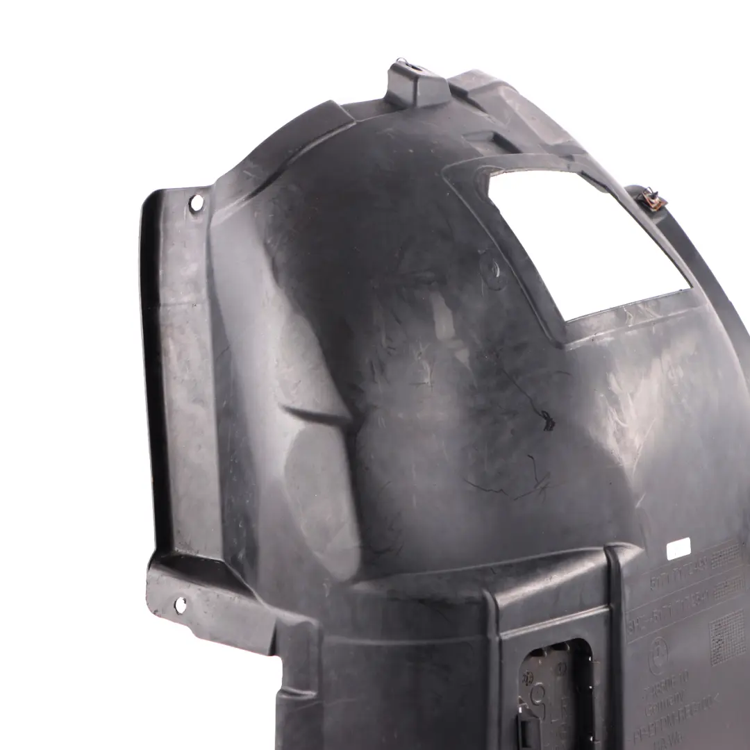 Arch Cover BMW E90 E91 Front Left N/S Bottom Housing Panel to Wheel with Part number 7172499 Wheel Arch Cover BMW E90 E91 Front Left N/S Bottom Housing Panel - SKU 7172499-4 - Part number 7172499