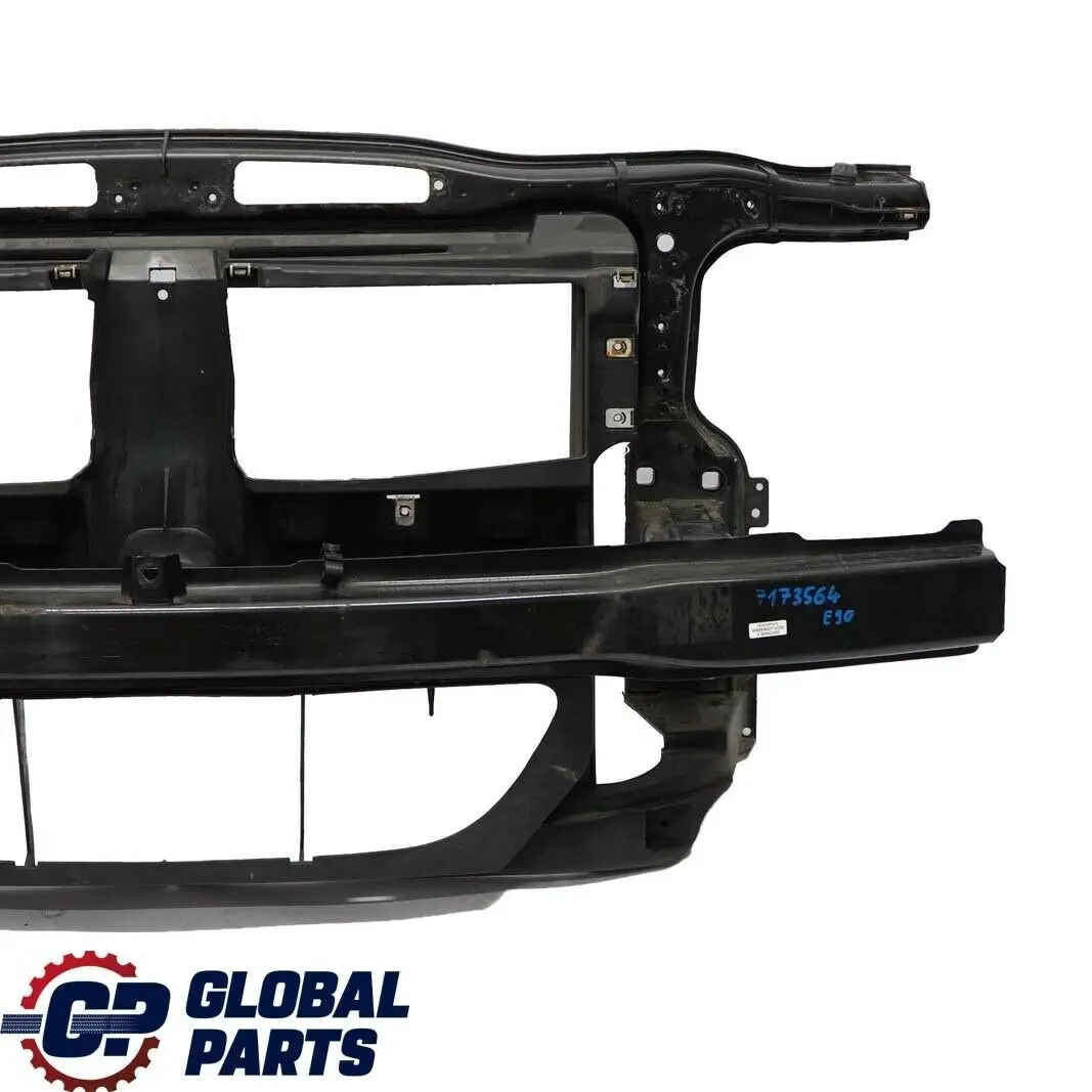 BMW E92 E93 Front Panel Slam Carrier Bumper Air Duct Curtain Complete - SKU 7173564-3 - Part number 7173564