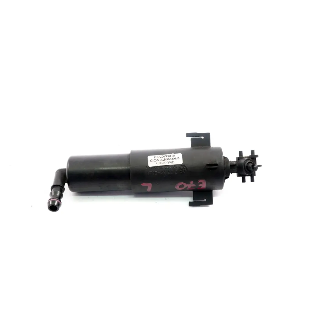 BMW X5 Series E70 Headlight Lamp Cleaning Left Spray Nozzle N/S - SKU 7173851 - Part number 7173851