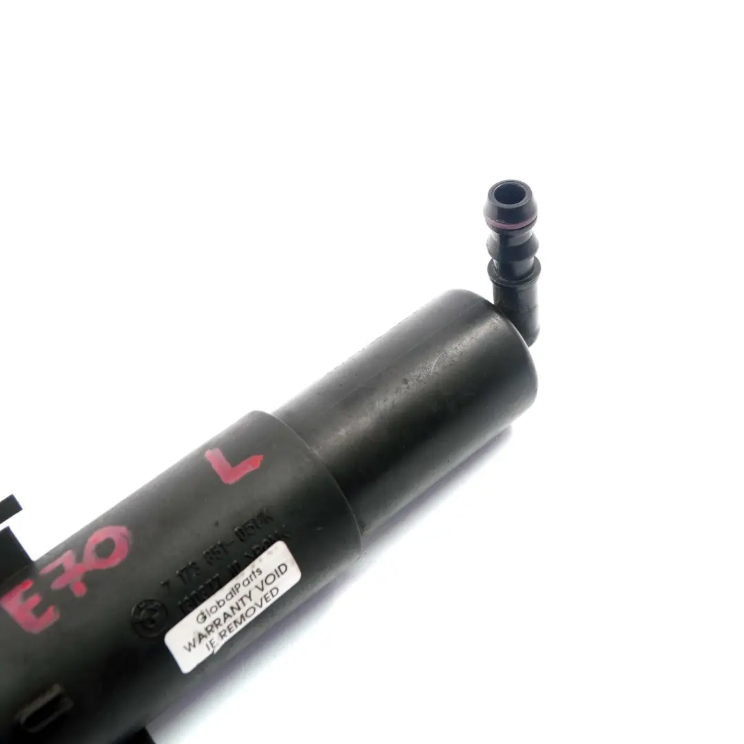 BMW X5 Series E70 Headlight Lamp Cleaning Left Spray Nozzle N/S - SKU 7173851 - Part number 7173851
