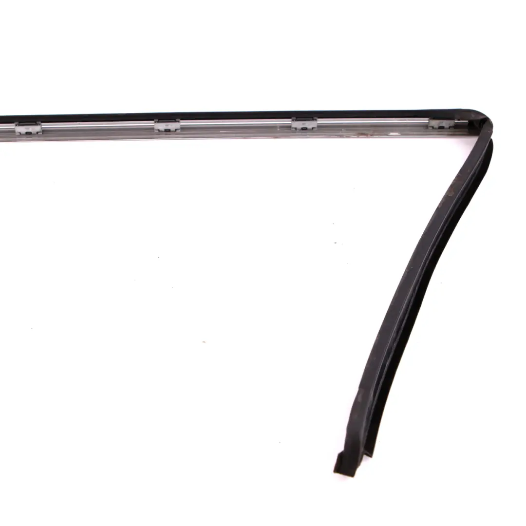 Finisher Window Seal Frame Top Door Rear Right O/S Chrome to BMW X5 E70 with Part number 7174390 BMW X5 E70 Finisher Window Seal Frame Top Door Rear Right O/S Chrome - SKU 7174390 - Part number 7174390