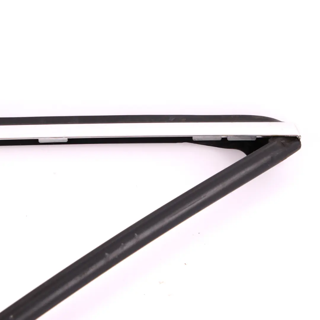 BMW X5 E70 Finisher Window Seal Frame Top Door Rear Right O/S Chrome - SKU 7174390 - Part number 7174390