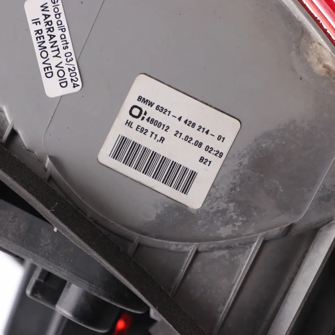 Rückleuchte BMW E92 Coupe Licht in Seitenwand rechts O/S für mit Teilenummer 7174404 Rückleuchte BMW E92 Coupe Licht in Seitenwand rechts O/S - SKU 7174404-4 - Teilenummer 7174404