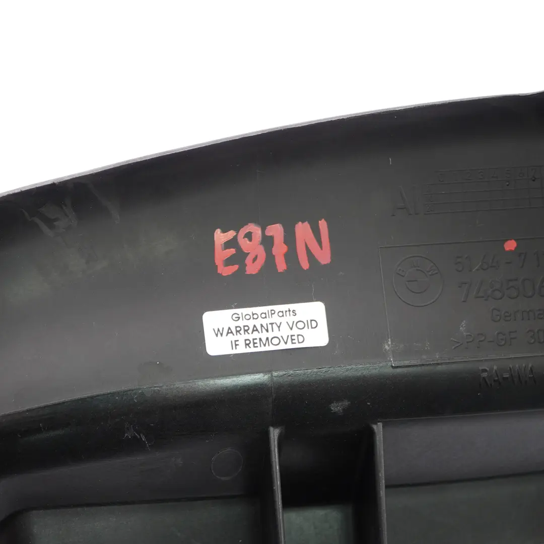 BMW E81 E87 LCI Kierownica Powietrza Żaluzja Wlot - SKU 7174450-1 - Numer Części 7174450