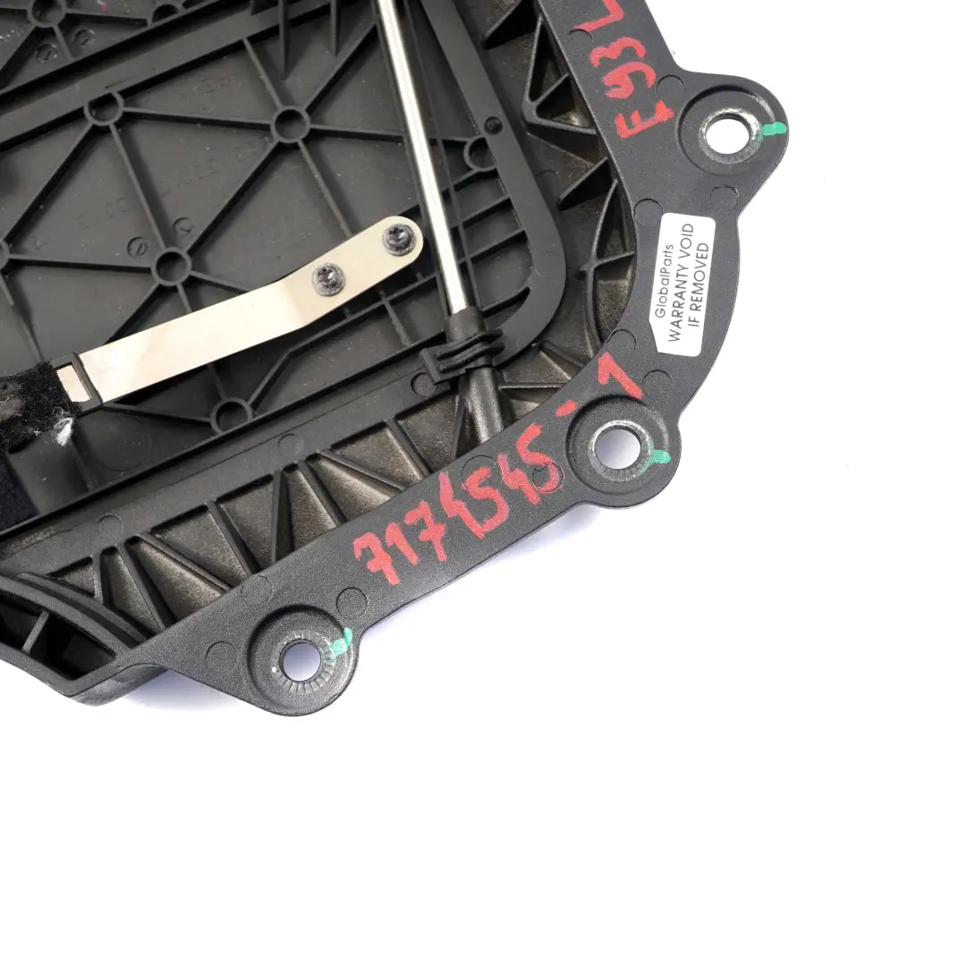 Flap Linkage Outlet Folding Top Lid Roof Left Cover Negro para BMW E93 Cabrio con número de pieza 7174545 BMW E93 Cabrio Flap Linkage Outlet Folding Top Lid Roof Left Cover Negro - SKU 7174545-1 - Número de pieza 7174545