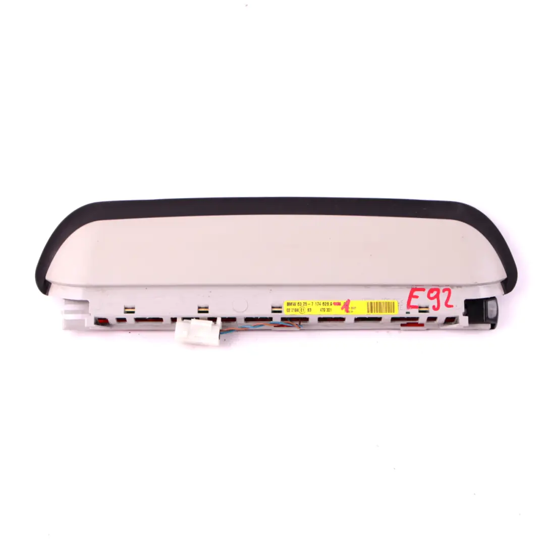 Feu arriere interieur de frein troisieme feu stop pour BMW E92 LCi à propos du numéro de pièce 7174628 BMW E92 LCi Feu arriere interieur de frein troisieme feu stop - SKU 7174628-1 - Numéro de pièce 7174628