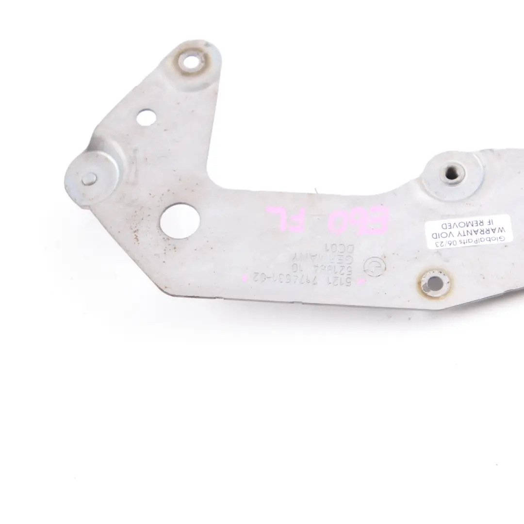 Door Lock Bracket BMW E60 E61 Front Latch Panel Mount Left N/S Plate to with Part number 7174631 Door Lock Bracket BMW E60 E61 Front Latch Panel Mount Left N/S Plate - SKU 7174631 - Part number 7174631