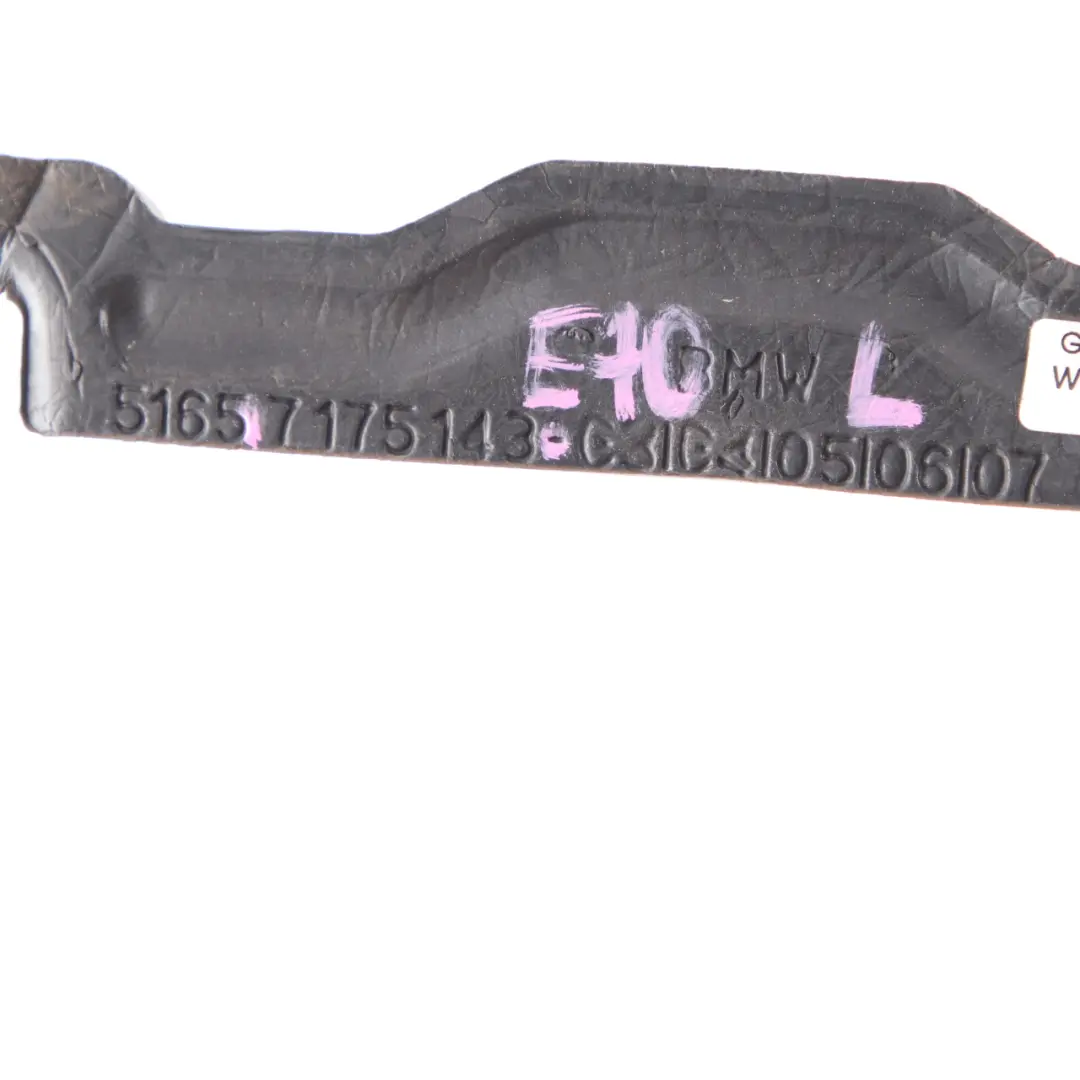 Guarnizione Pannello Laterale Anteriore Sinistra Parafango Schiuma per BMW X5 E70 con numero di parte 7175143 BMW X5 E70 Guarnizione Pannello Laterale Anteriore Sinistra Parafango Schiuma - SKU 7175143 - Numero di parte 7175143