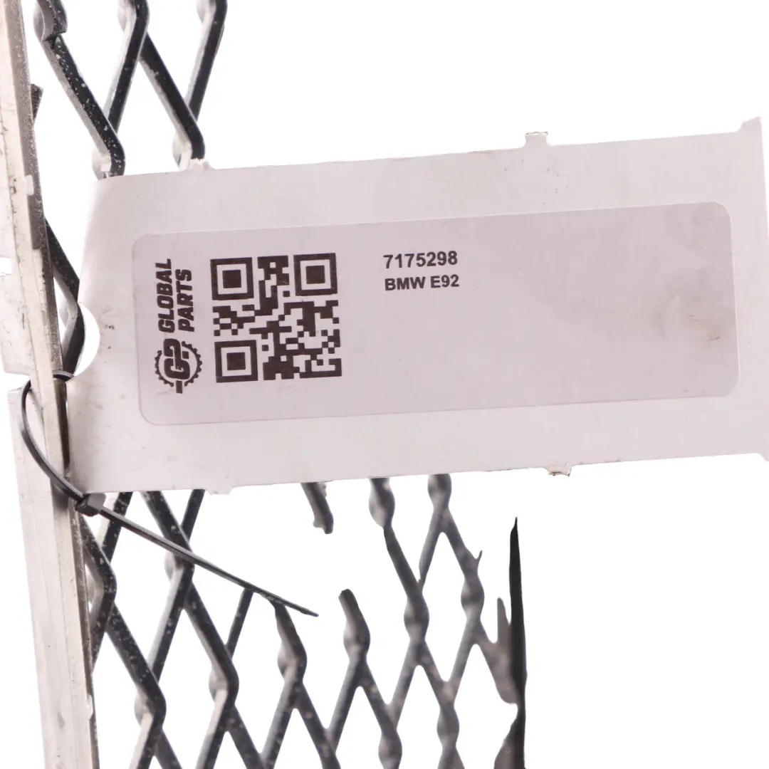 Grille de pare-chocs avant BMW E92 E93 N54 M57N2 Grille centrale ouverte pour à propos du numéro de pièce 7175298 Grille de pare-chocs avant BMW E92 E93 N54 M57N2 Grille centrale ouverte - SKU 7175298 - Numéro de pièce 7175298