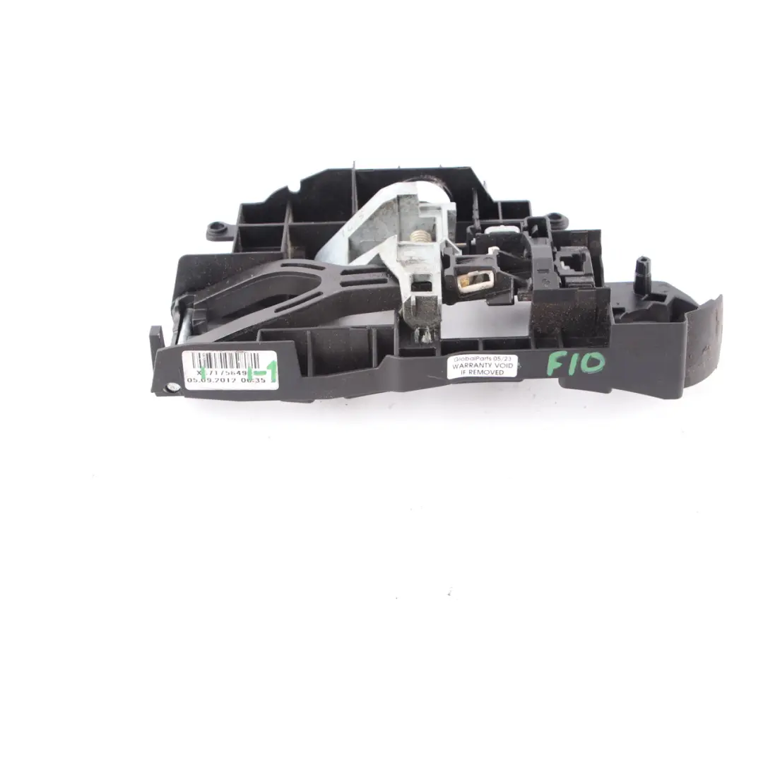 Porte-poignée extérieur arrière gauche pour BMW F10 F11 à propos du numéro de pièce 7175649 BMW F10 F11 Porte-poignée extérieur arrière gauche - SKU 7175649-1 - Numéro de pièce 7175649