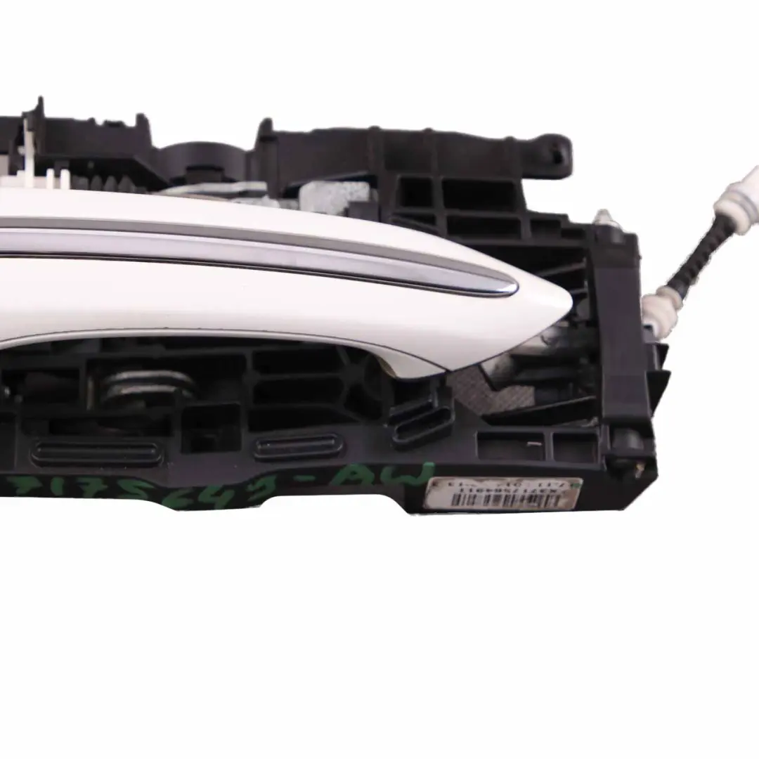 Door Handle BMW F10 F11 Grab Outside Rear Left N/S Alpine White - 300 to with Part number 7175649 Door Handle BMW F10 F11 Grab Outside Rear Left N/S Alpine White - 300 - SKU 7175649-AW - Part number 7175649