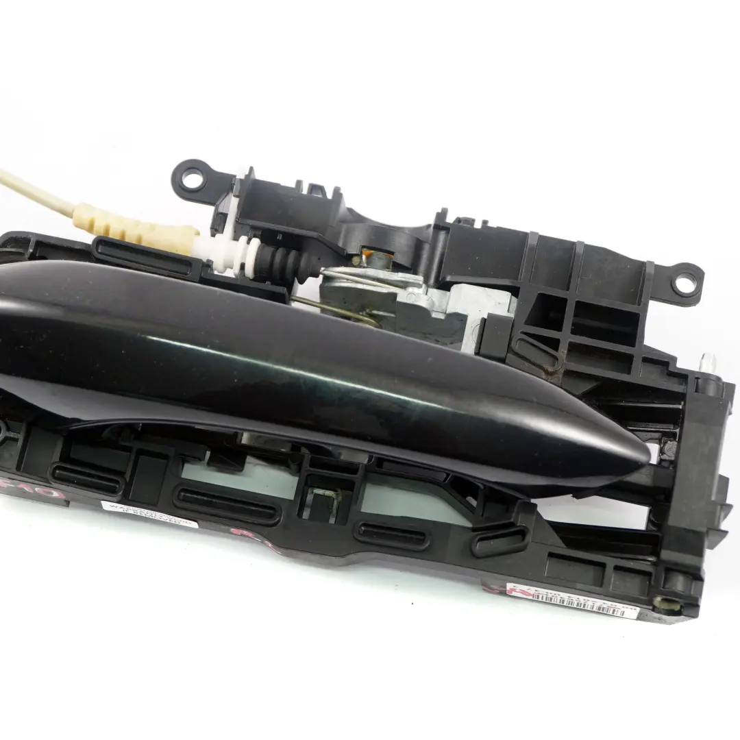 BMW 5 6 F10 F11 F12 1 Outside Door Handle Rear Left N/S Black Sapphire 475 - SKU 7175649-BS1 - Part number 7175649
