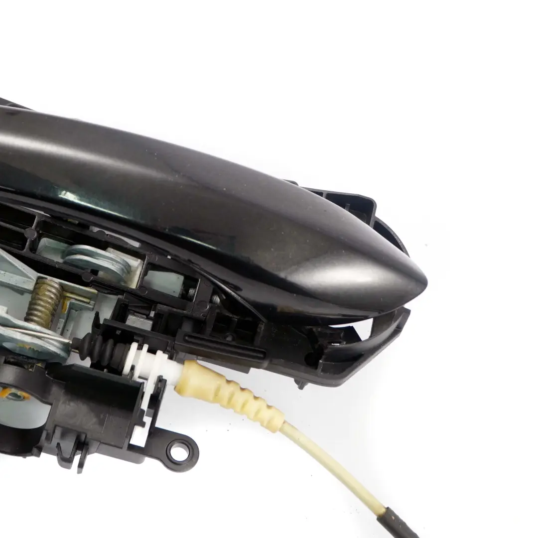 BMW 5 6 F10 F11 F12 1 Outside Door Handle Rear Left N/S Black Sapphire 475 - SKU 7175649-BS1 - Part number 7175649