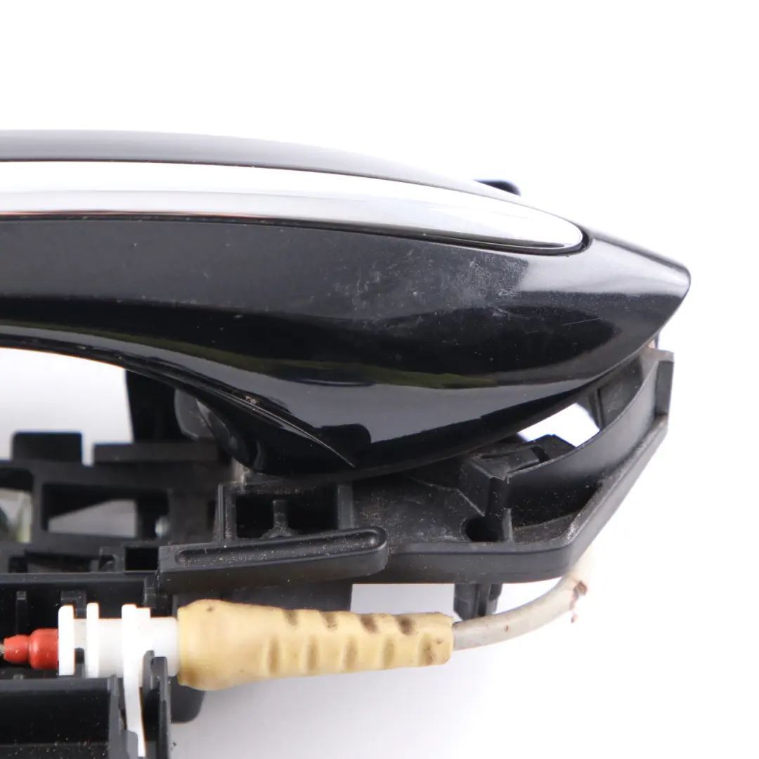 Door Handle BMW F10 F11 F12 Outside Grab Rear Left N/S Black Sapphire - 475 to with Part number 7175649 Door Handle BMW F10 F11 F12 Outside Grab Rear Left N/S Black Sapphire - 475 - SKU 7175649-BS2 - Part number 7175649