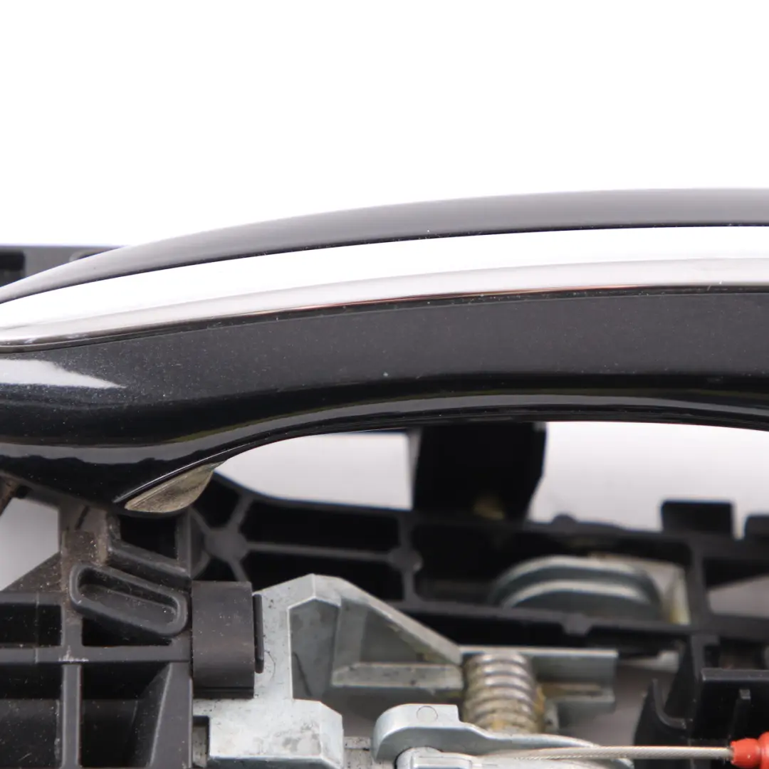 Door Handle BMW F10 F11 F12 Outside Grab Rear Left N/S Black Sapphire - 475 to with Part number 7175649 Door Handle BMW F10 F11 F12 Outside Grab Rear Left N/S Black Sapphire - 475 - SKU 7175649-BS2 - Part number 7175649